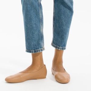 Everlane Italian Leather Day Glove in Caramel - Size 6.5 - Like New!